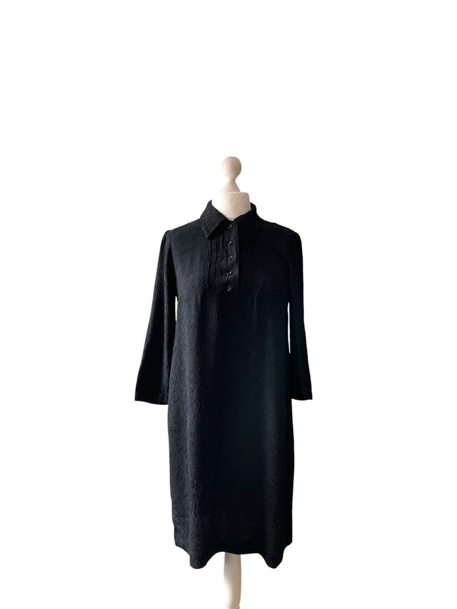 1920s shirt dress 1920s Cotton Thermal Shirt Dress  mothfood shop