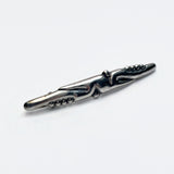 Early 20th Century Antique Abstract Danish Silver Brooch at hurdyburdy vintage jewellery shop