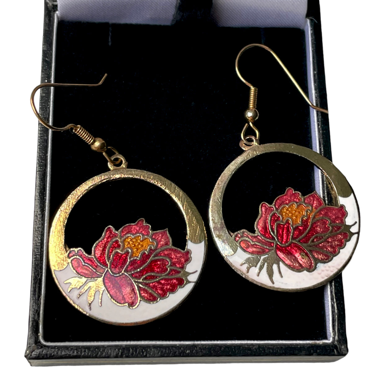 高評価なギフト VTG 80s JPG 80s Chinoiserie - Earrings 爲 JPG ...