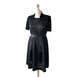 True 1940's Vintage Dress with Shoulder Pads