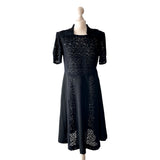 True 1940's Vintage Dress with Shoulder Pads