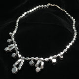 1940s Crystal Diamanté Necklace