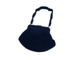 Black 1960s RFC Cocktail Purse