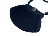 Black 1960s RFC Cocktail Purse