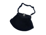 Black 1960s RFC Cocktail Purse
