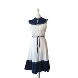 1970s Cheesecloth Sun Dress - hurdyburdy vintage
