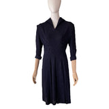 Original 1940s Rayon Crepe Dress