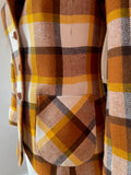 1970s Mustard Check Blazer by Emcar