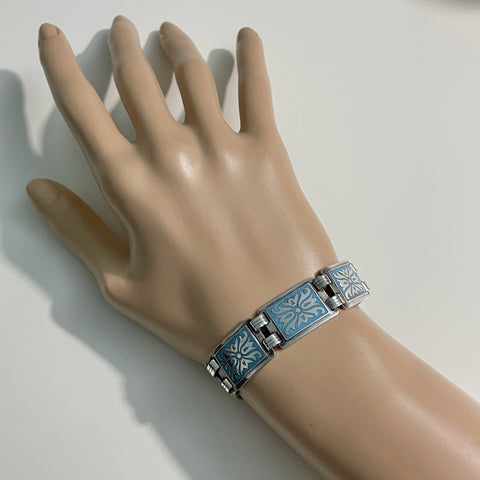 Mid Century Scandi Panel Bracelet