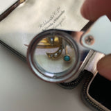 Art Nouveau 9ct Gold Brooch Hallmarked 1908 - hurdyburdy vintage