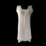 1800s French Chemise with Button Front Panel - hurdyburdy vintage