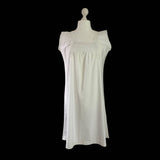 1800s French Chemise with Button Front Panel - hurdyburdy vintage