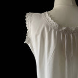 1800s French Chemise with Button Front Panel - hurdyburdy vintage