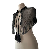 Black Victorian Capelet or Mantle
