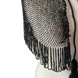 Black Victorian Capelet or Mantle