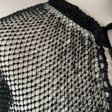 Black Victorian Capelet or Mantle