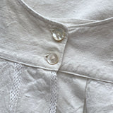 1800s Victorian Linen Chemise
