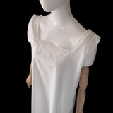 Antique Edwardian Chemise with Initials HS - hurdyburdy vintage