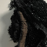 Black Victorian Capelet or Mantle