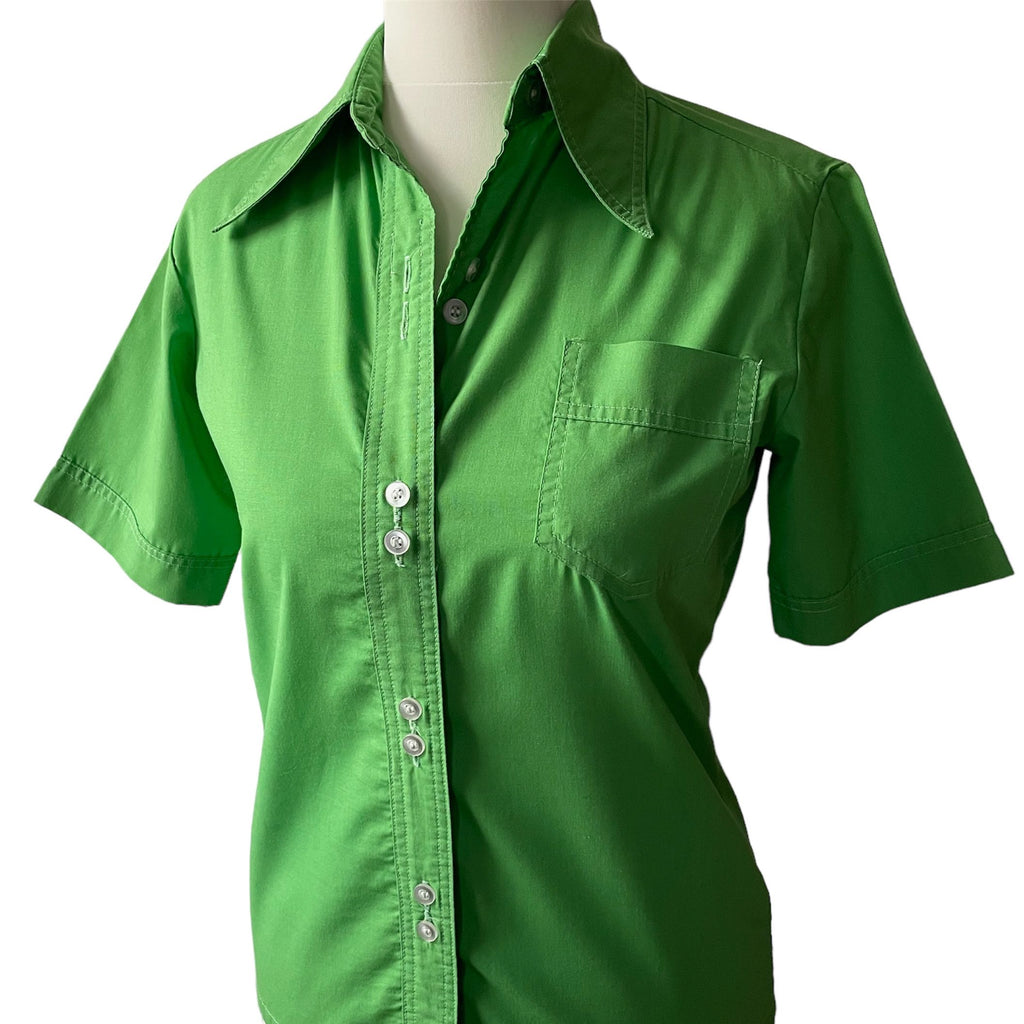 apple green dress shirt