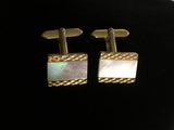 1970s Mother of Pearl Cufflinks