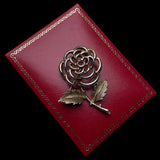 1960s Petite Fleur Rose Brooch by Sarah Coventry