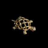 Signed Napier Turtle or Tortoise Brooch