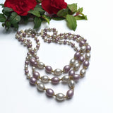 1960s Lilac Bead Necklace