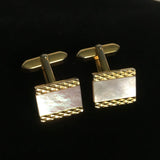 1970s Mother of Pearl Cufflinks