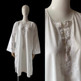 Vintage Cotton Galabeya Robe or Kaftan