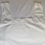 Antique Edwardian Chemise with Initials HS - hurdyburdy vintage