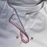 Antique Victorian White Cotton Chemise or Nightgown