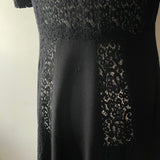 True 1940's Vintage Dress with Shoulder Pads