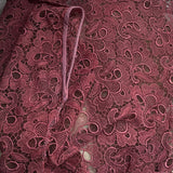 1940s Dusty Pink Lace Shrug or Blouse