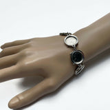 1960s retro Coin Bracelet Featuring HM Queen Elizabeth on Six Sixpences at hurdyburdy vintage jewellery shop