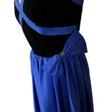 Strapless 1980s Evening Dress by Trina Lewis