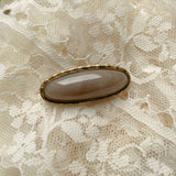 1800s Victorian Agate Glass Brooch at hurdyburdy vintage jewellery shop