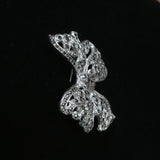 Ribbon Shaped 1950’s Marcasite Brooch