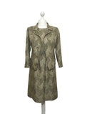 1960's Hardy Amies Couture Silk Dress Suit - hurdyburdy vintage